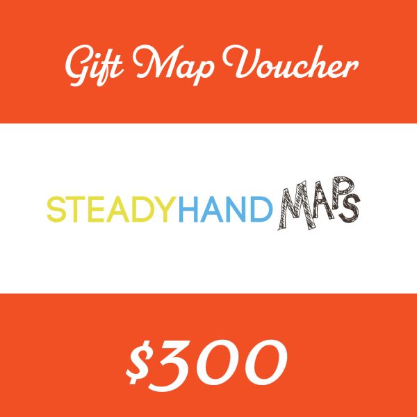 Steady Hand Maps Gift map voucher